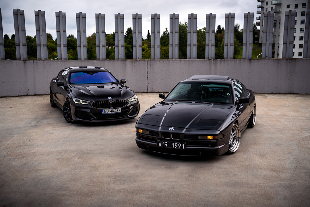 BMW M850i + BMW E31 850Ci