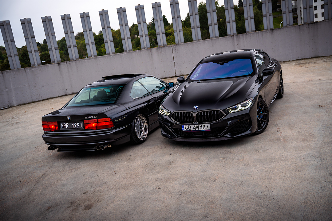 BMW M850i + BMW E31 850Ci