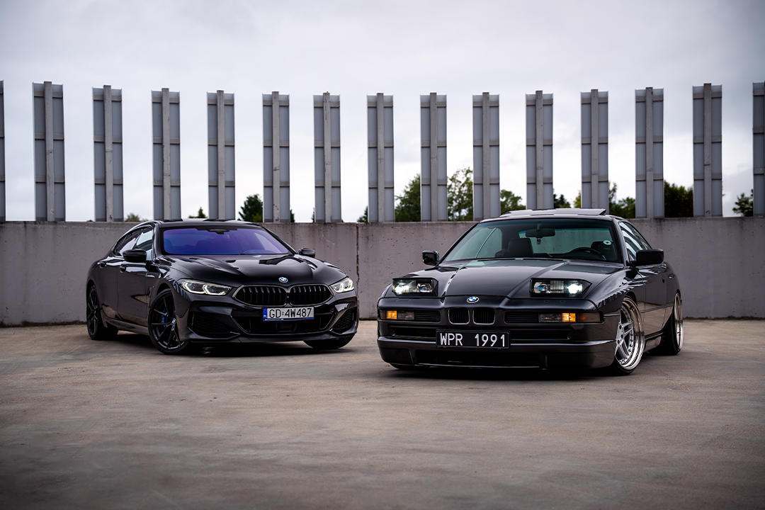 BMW M850i + BMW E31 850Ci