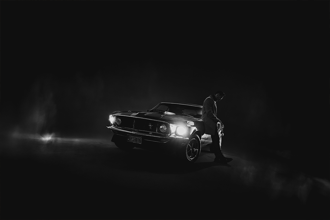 John Wick Mustang Mach1 196 BW
