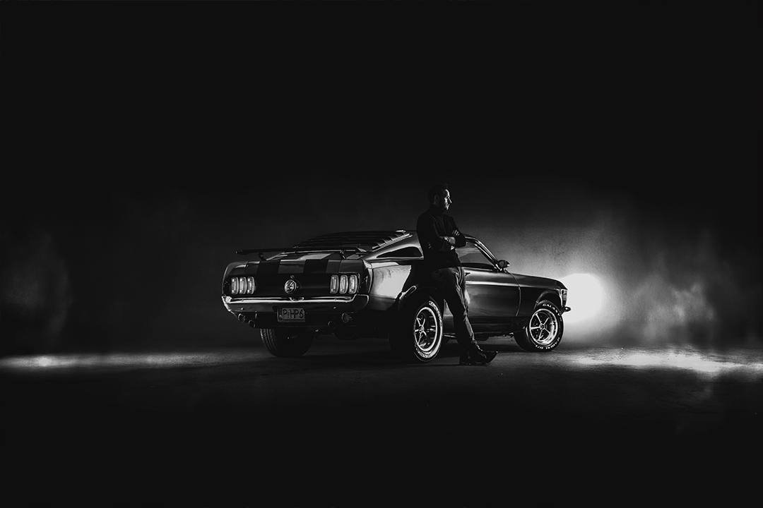 John Wick Mustang Mach1 196 BW